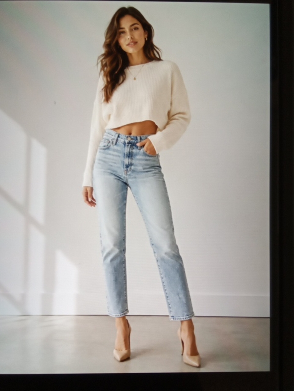 Outerknown Sea Jeans Slim Salvage  Button Fly Organic Cotton Womens 26